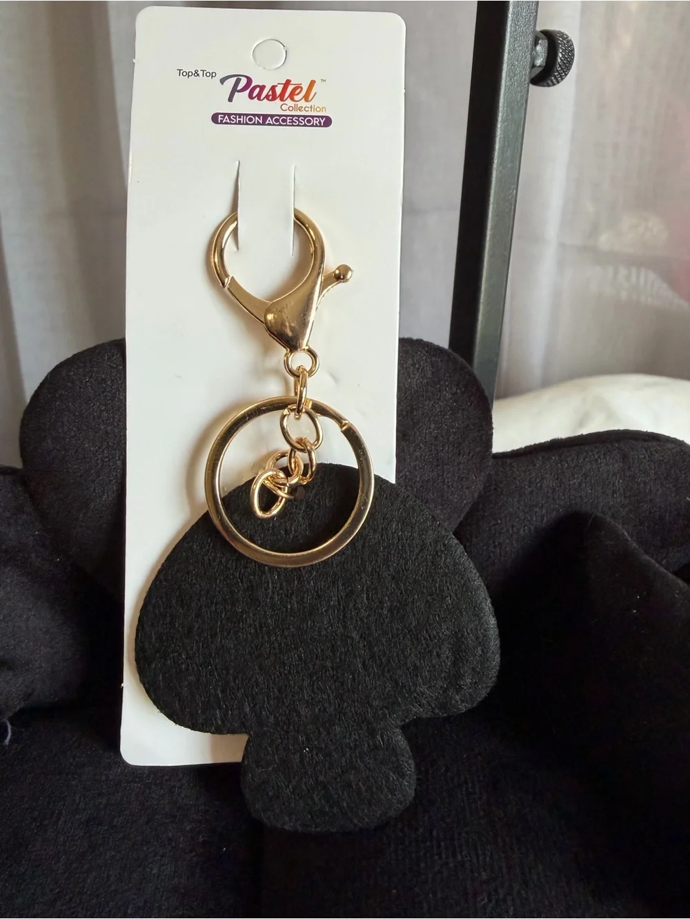 Pastel Collection Mushroom Crystal Bag Charm and Key Holder